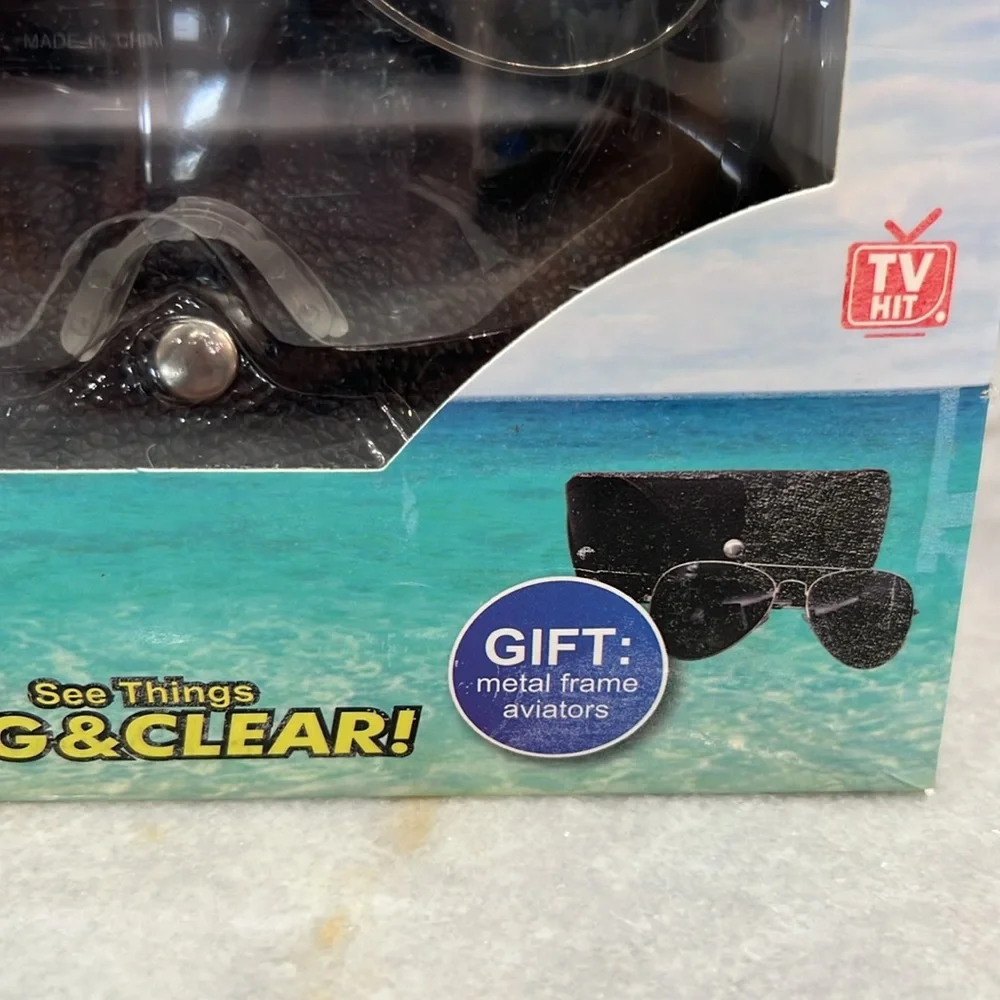 160% HANDS-FREE Magnifying Glasses with Bonus Aviator Glasses and Case